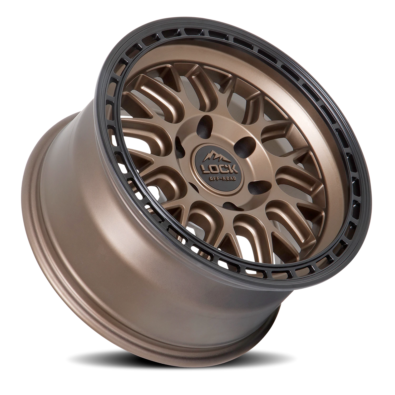 ONYX | 17X9 | 6X139.7 | +1 | MATTE BRONZE W MATTE BLACK RING | ONYX-7969MRMBR - Image 2