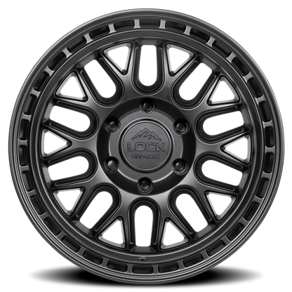 ONYX | 17X9 | 5X127 | -12 | MATTE BLACK W MATTE BLACK RING | ONYX-7957MB12N - Image 3