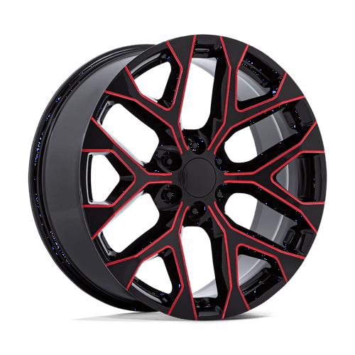 Performance Replicas | PR177 | 24.0x10.00 | 6X139.7 | 24 | GLOSS BLACK RED MILLED