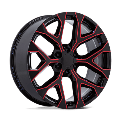 Performance Replicas | PR177 | 20.0x9.00 | 6X139.7 | 24 | GLOSS BLACK RED MILLED