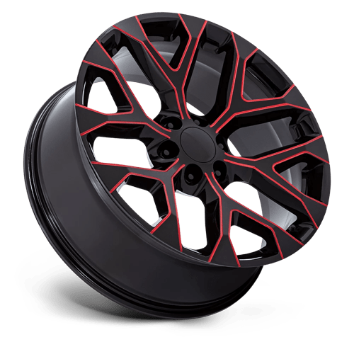 Performance Replicas | PR177 | 20.0x9.00 | 6X139.7 | 24 | GLOSS BLACK RED MILLED