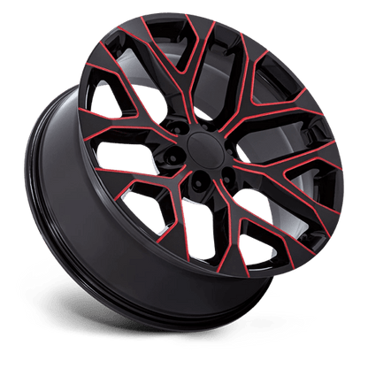 Performance Replicas | PR177 | 20.0x9.00 | 6X139.7 | 24 | GLOSS BLACK RED MILLED