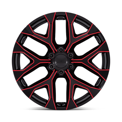 Performance Replicas | PR177 | 26.0x10.00 | 6X139.7 | 24 | GLOSS BLACK RED MILLED