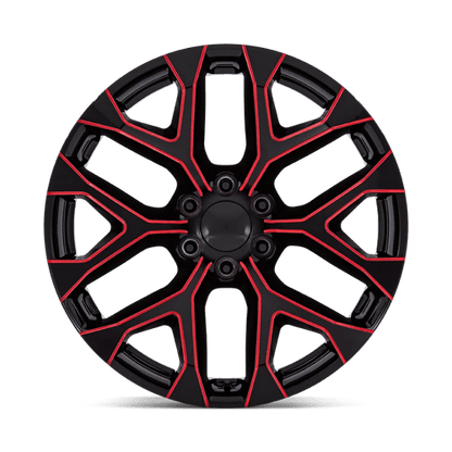 Performance Replicas | PR177 | 26.0x10.00 | 6X139.7 | 24 | GLOSS BLACK RED MILLED
