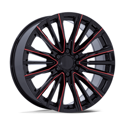 Performance Replicas | PR223 | 24.0x10.00 | 6X139.7 | 28 | GLOSS BLACK MILLED RED