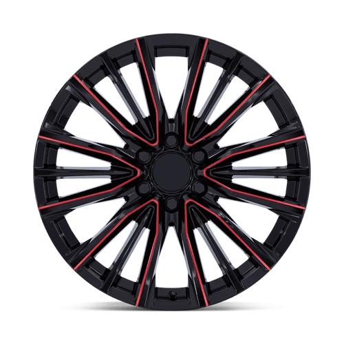 Performance Replicas | PR223 | 24.0x10.00 | 6X139.7 | 28 | GLOSS BLACK MILLED RED