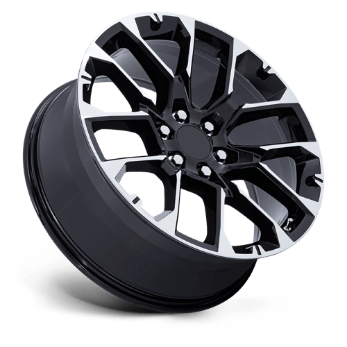Performance Replicas | PR224 | 22.0x9.00 | 6X139.7 | 28 | GLOSS BLACK W/ MACHINED FACE