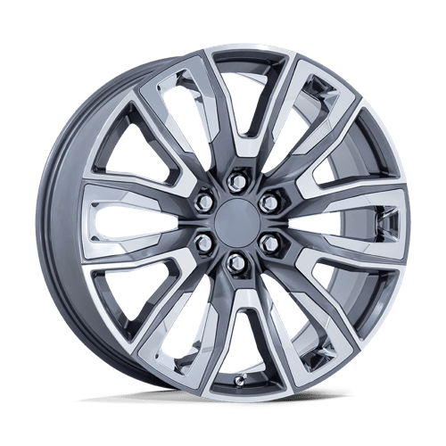 Performance Replicas | PR225 | 22.0x9.00 | 6X139.7 | 28 | GLOSS GUNMETAL MACH W/ CHR ACC