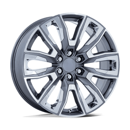 Performance Replicas | PR225 | 22.0x9.00 | 6X139.7 | 28 | GLOSS GUNMETAL MACH W/ CHR ACC