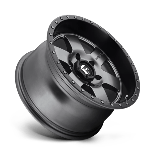 Fuel 1PC | D619 PODIUM | 20.0x9.00 | 5X139.7 | 20 | MATTE GUNMETAL BLACK BEAD RING