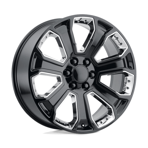 Performance Replicas | PR113 | 22.0x9.00 | 6X139.7 | 24 | GLOSS BLACK W/ CHROME ACCENTS