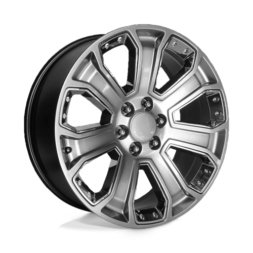 Performance Replicas | PR113 | 22.0x9.00 | 6X139.7 | 24 | HYPER SILVER DARK W/ ACCENTS