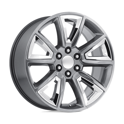 Performance Replicas | PR168 | 22.0x9.00 | 6X139.7 | 24 | HYPER SILVER W/ CHR ACCENTS