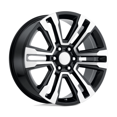 Performance Replicas | PR182 | 22.0x9.00 | 6X139.7 | 24 | GLOSS BLACK MACHINED
