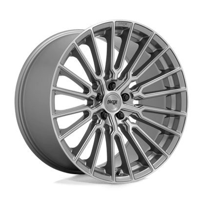 Niche 1PC | M251 PREMIO | 22.0x10.00 | 5X120 | 30 | PLATINUM BRUSHED