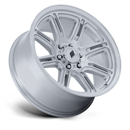 Pro Comp Alloys | PA206 SNARE | 16.0x8.00 | 8X165.1 | 0 | GLOSS SILVER W/ MACHINED FACE