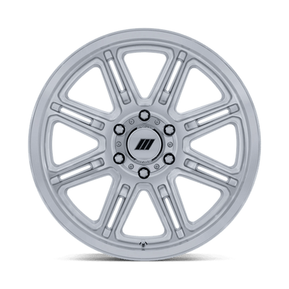 Pro Comp Alloys | PA206 SNARE | 17.0x8.00 | 5X114.3 | 0 | GLOSS SILVER W/ MACHINED FACE