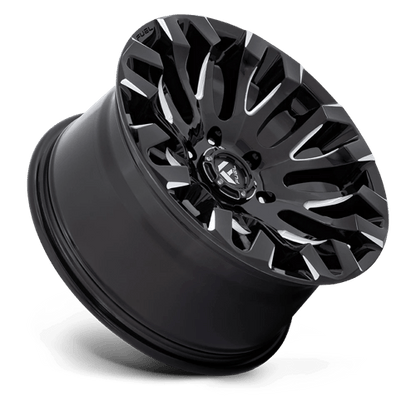 Fuel 1PC | D828 QUAKE | 18.0x9.00 | 6X139.7 | 1 | GLOSS BLACK MILLED