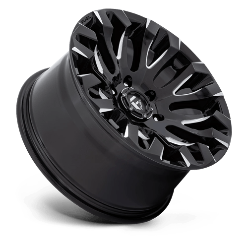 Fuel 1PC | D828 QUAKE | 18.0x9.00 | 6X135 | 1 | GLOSS BLACK MILLED