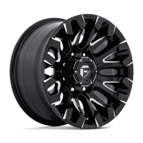 Fuel 1PC | D828 QUAKE | 18.0x9.00 | 8X170 | 1 | GLOSS BLACK MILLED