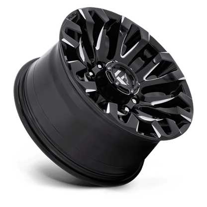 Fuel 1PC | D828 QUAKE | 18.0x9.00 | 8X170 | 1 | GLOSS BLACK MILLED