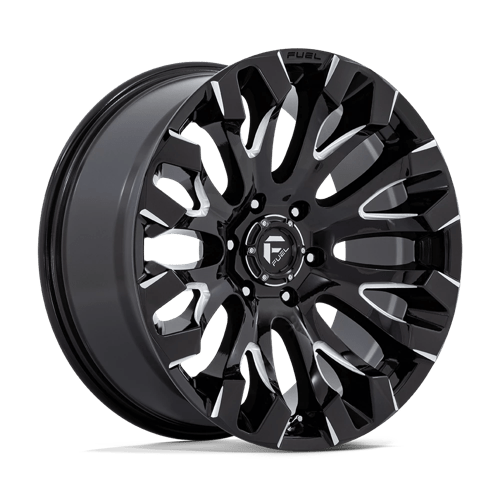 Fuel 1PC | D828 QUAKE | 20.0x9.00 | 6X135 | 1 | GLOSS BLACK MILLED