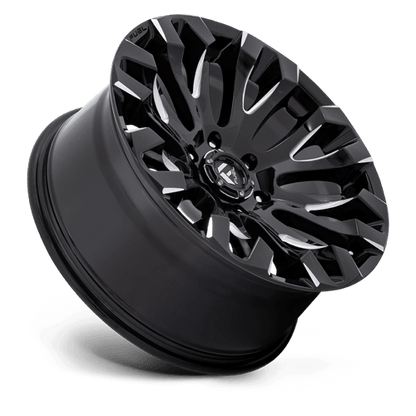 Fuel 1PC | D828 QUAKE | 20.0x9.00 | 6X135 | 1 | GLOSS BLACK MILLED