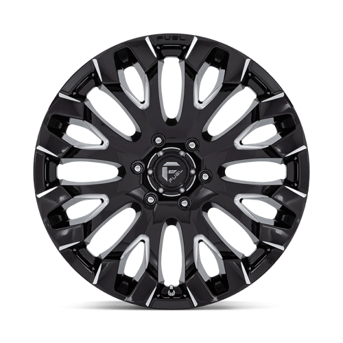 Fuel 1PC | D828 QUAKE | 20.0x9.00 | 6X135 | 1 | GLOSS BLACK MILLED