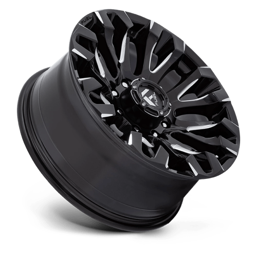 Fuel 1PC | D828 QUAKE | 20.0x9.00 | 8X170 | 1 | GLOSS BLACK MILLED