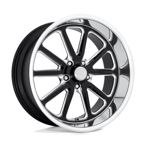 US Mag 1PC | U117 RAMBLER | 18.0x7.00 | 5X127 | 1 | GLOSS BLACK MILLED