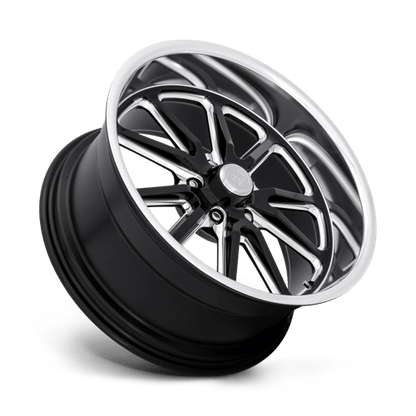 US Mag 1PC | U117 RAMBLER | 20.0x8.00 | 5X127 | 1 | GLOSS BLACK MILLED