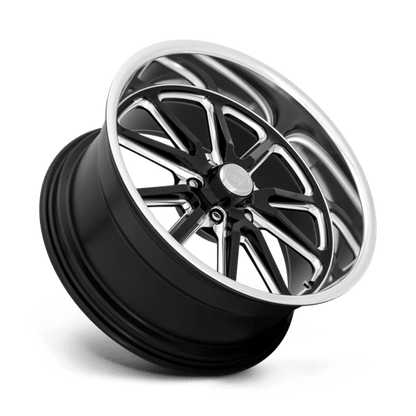 US Mag 1PC | U117 RAMBLER | 18.0x7.00 | 5X120.65 | 1 | GLOSS BLACK MILLED