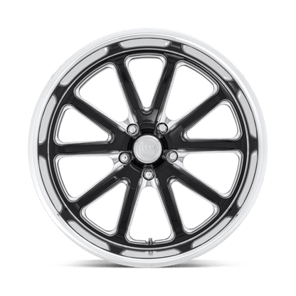 US Mag 1PC | U117 RAMBLER | 18.0x7.00 | 5X120.65 | 1 | GLOSS BLACK MILLED