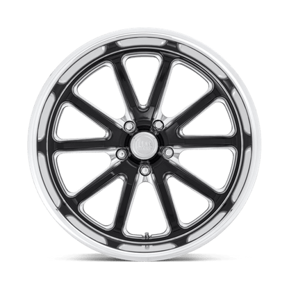 US Mag 1PC | U117 RAMBLER | 17.0x7.00 | 5X120.65 | 1 | GLOSS BLACK MILLED