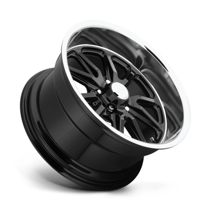 US Mag 1PC | U121 RAMBLER | 20.0x8.00 | 5X120.65 | 1 | GLOSS BLACK