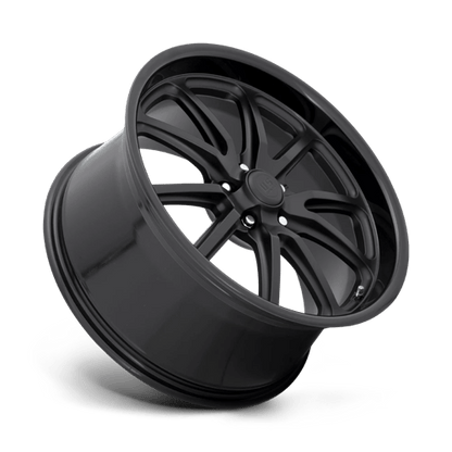 US Mag 1PC | U123 RAMBLER | 22.0x11.00 | 5X127 | 18 | GLOSS BLACK MATTE BLACK