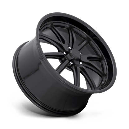 US Mag 1PC | U123 RAMBLER | 22.0x9.00 | 5X127 | 1 | GLOSS BLACK MATTE BLACK