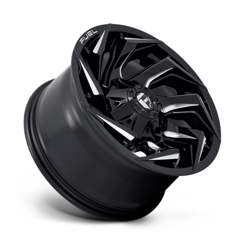 Fuel 1PC | D753 REACTION | 17.0x9.00 | 6X135/6X139.7 | 1 | GLOSS BLACK MILLED