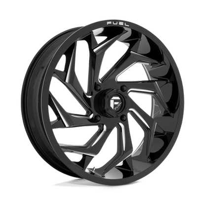 Fuel UTV | D753 REACTION | 18.0x7.00 | 4X156 | 13 | GLOSS BLACK MILLED