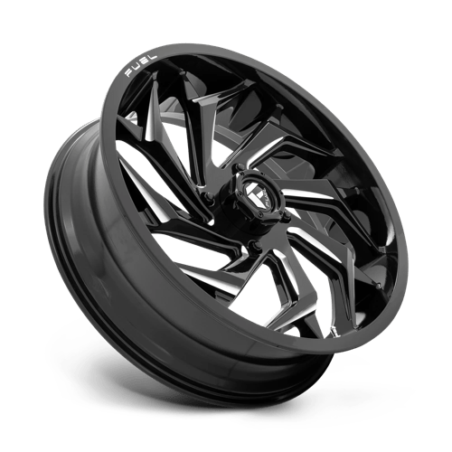 Fuel UTV | D753 REACTION | 24.0x7.00 | 4X156 | 13 | GLOSS BLACK MILLED