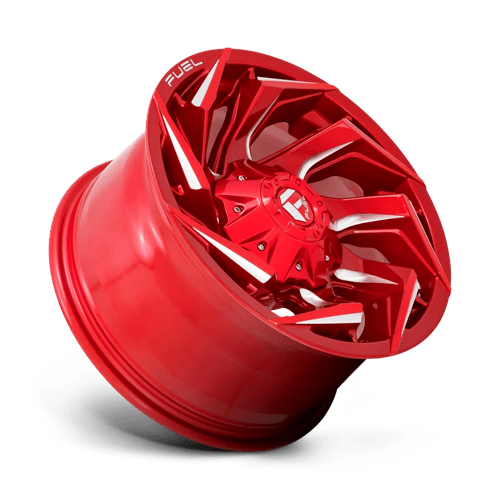Fuel 1PC | D754 REACTION | 15.0x8.00 | 5X139.7 | -12 | CANDY RED MILLED