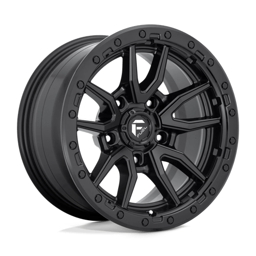 Fuel 1PC | D679 REBEL | 17.0x9.00 | 5X127 | -12 | MATTE BLACK