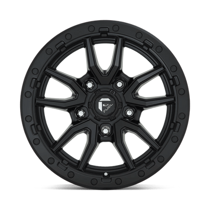 Fuel 1PC | D679 REBEL | 17.0x9.00 | 5X127 | -12 | MATTE BLACK