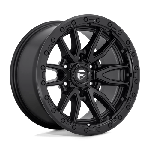 Fuel 1PC | D679 REBEL | 22.0x12.00 | 8X165.1 | -44 | MATTE BLACK