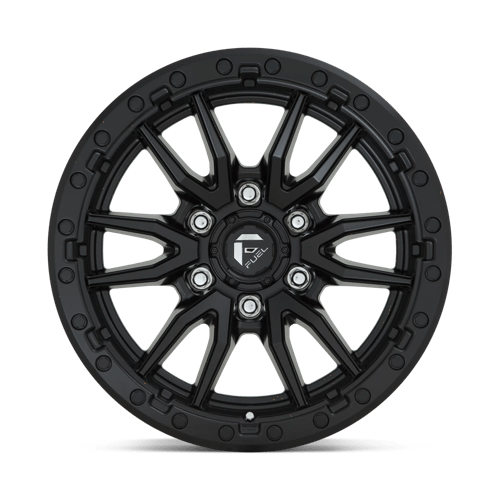 Fuel 1PC | D679 REBEL | 17.0x9.00 | 6X120 | 1 | MATTE BLACK