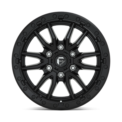 Fuel 1PC | D679 REBEL | 17.0x9.00 | 6X135 | -12 | MATTE BLACK
