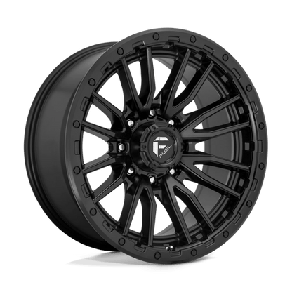 Fuel 1PC | D679 REBEL | 22.0x10.00 | 8X180 | -18 | MATTE BLACK