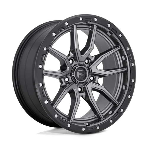 Fuel 1PC | D680 REBEL | 20.0x9.00 | 5X150 | 1 | MATTE GUNMETAL BLACK BEAD RING