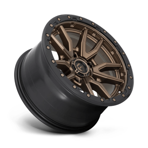 Fuel 1PC | D681 REBEL | 17.0x9.00 | 5X127 | -12 | MATTE BRONZE BLACK BEAD RING