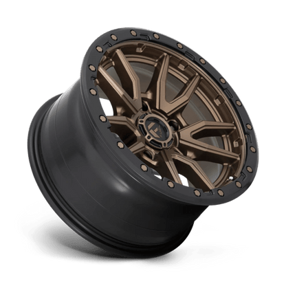 Fuel 1PC | D681 REBEL | 17.0x9.00 | 5X127 | -12 | MATTE BRONZE BLACK BEAD RING